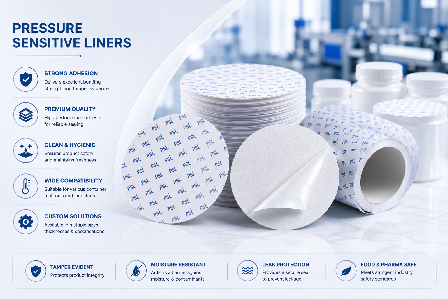 Pressure Sensitive Liners